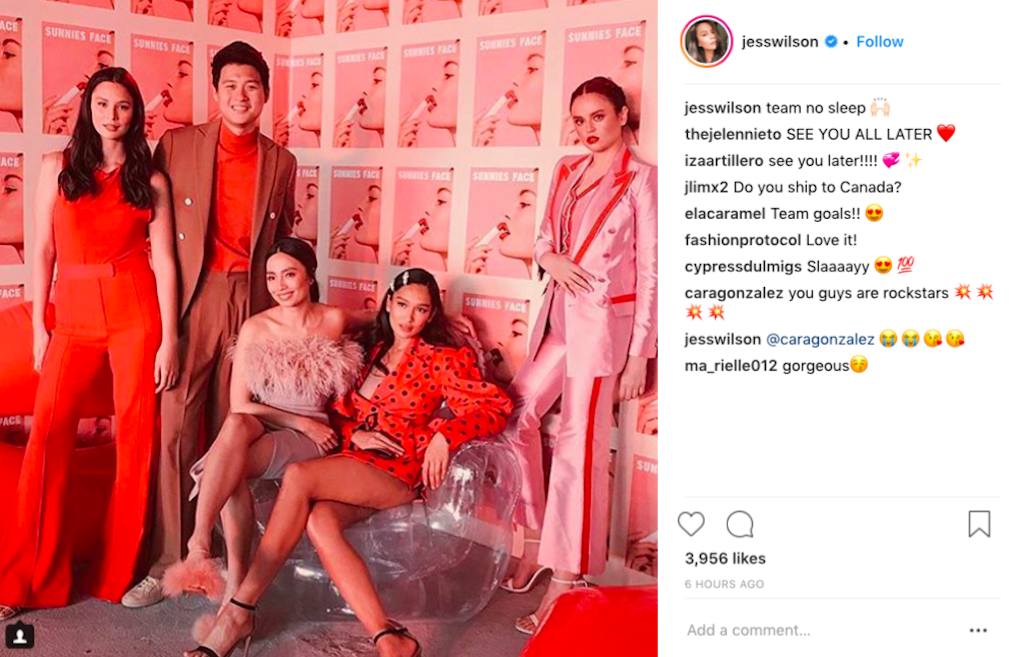 Photograph courtesy of @jesswilson (Instagram)