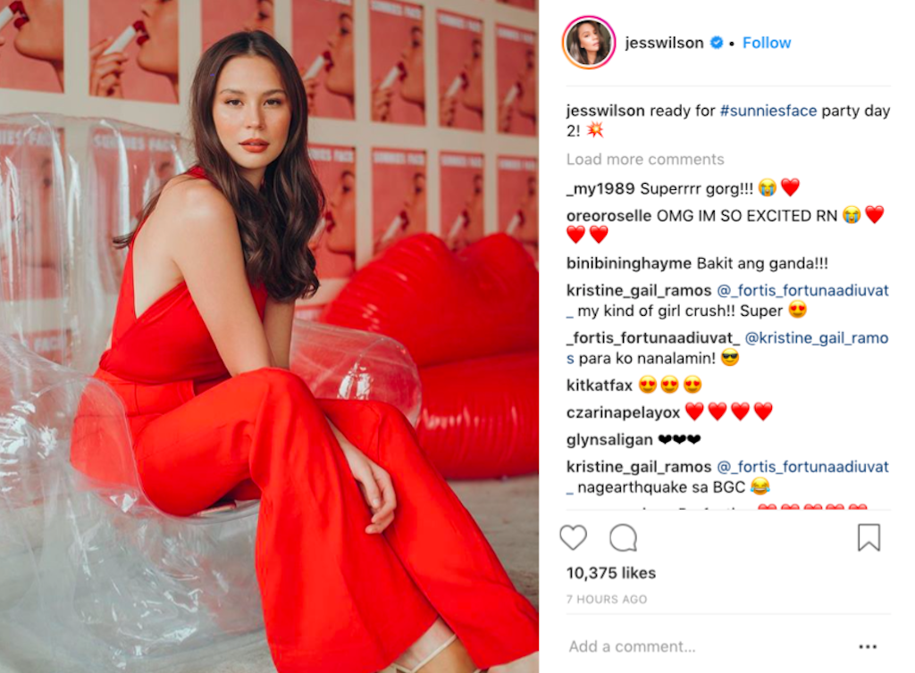 Photograph courtesy of @jesswilson (Instagram)