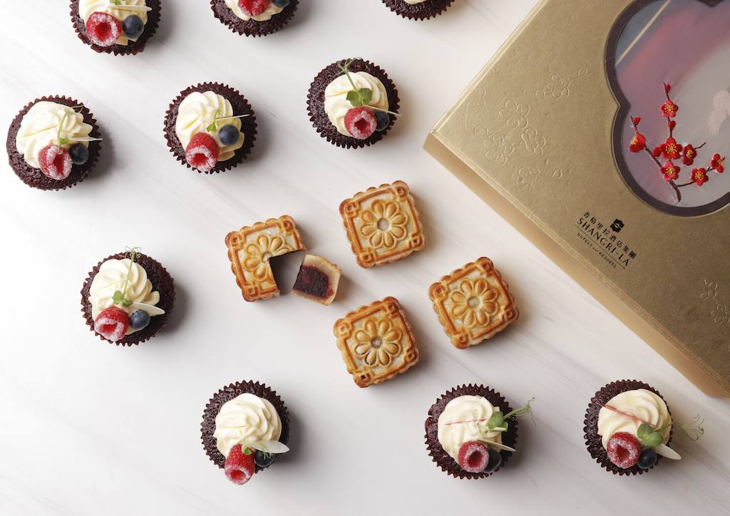 Red Velvet mooncake is a new flavor in their contemporary line 