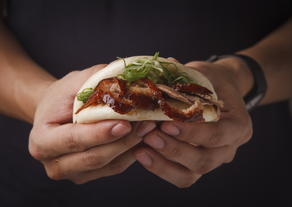 Cheech & Chang's famed roast duck bao (Photograph by Pat Garcia)