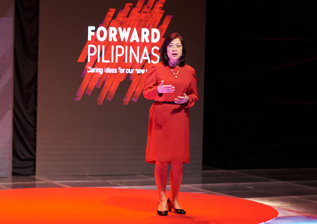 Former Supreme Court Chief Justice Lourdes Sereno (Photograph by Hub Pacheco)