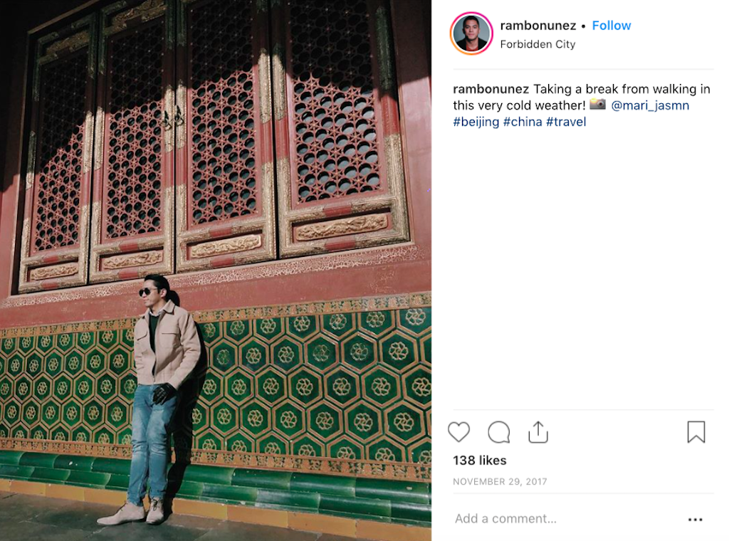 Rambo Nuñez Ortega (Photograph courtesy of his Instagram (@rambonunez)