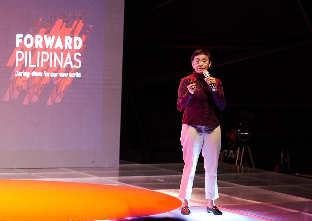 Rappler CEO Maria Ress (Photograph by Hub Pacheco)