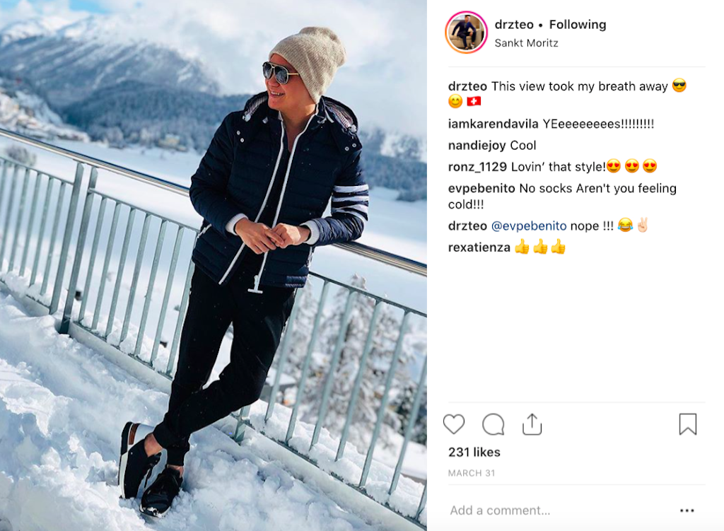 Z Teo (Photograph courtesy of is Instagram @drzteo)