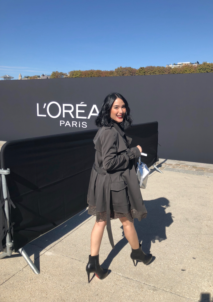 Heart Evangelista attends the Le Defile Show for L’Oréal Paris