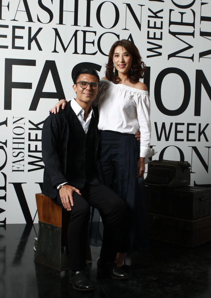 Donnie and Crickette Tantoco at MEGA Fashion Week