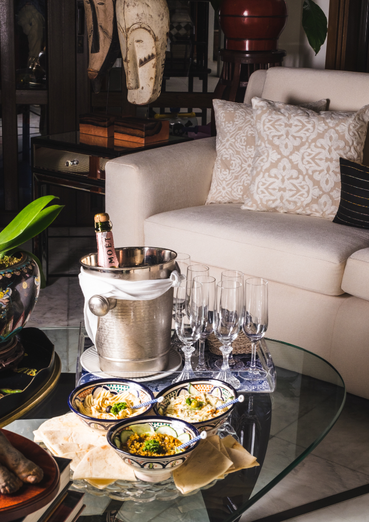 Mel Francisco makes sure that all her get togethers have an abundance of alcohol (Photograph by Floyd Jhocson) 