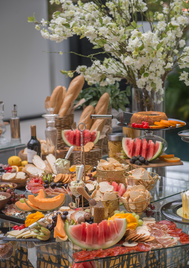 Cynthia Almario's display of food recalls that of still life paintings from the Dutch Golden Age, albeit in a more contemporary arrangement (Photography by Kieran Punay) 