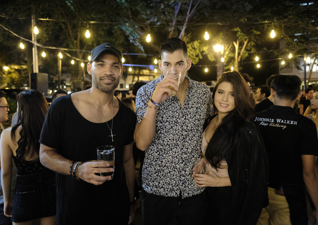 Lamont Waters, Caelan Tiongson, Fina Bolzico