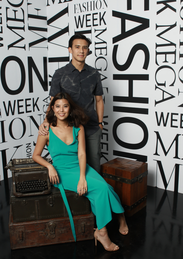 Miko and Nicole de los Reyes at MEGA Fashion Week