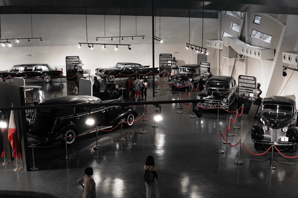 The interiors of the Museo ng Pampangulong Sasakyan