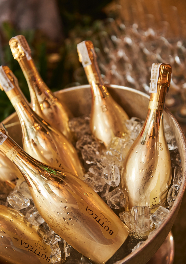 Champagne from Bottega was abundant the night Benjie Yap celebrated his birthday (Photograph by Hub Pacheco)