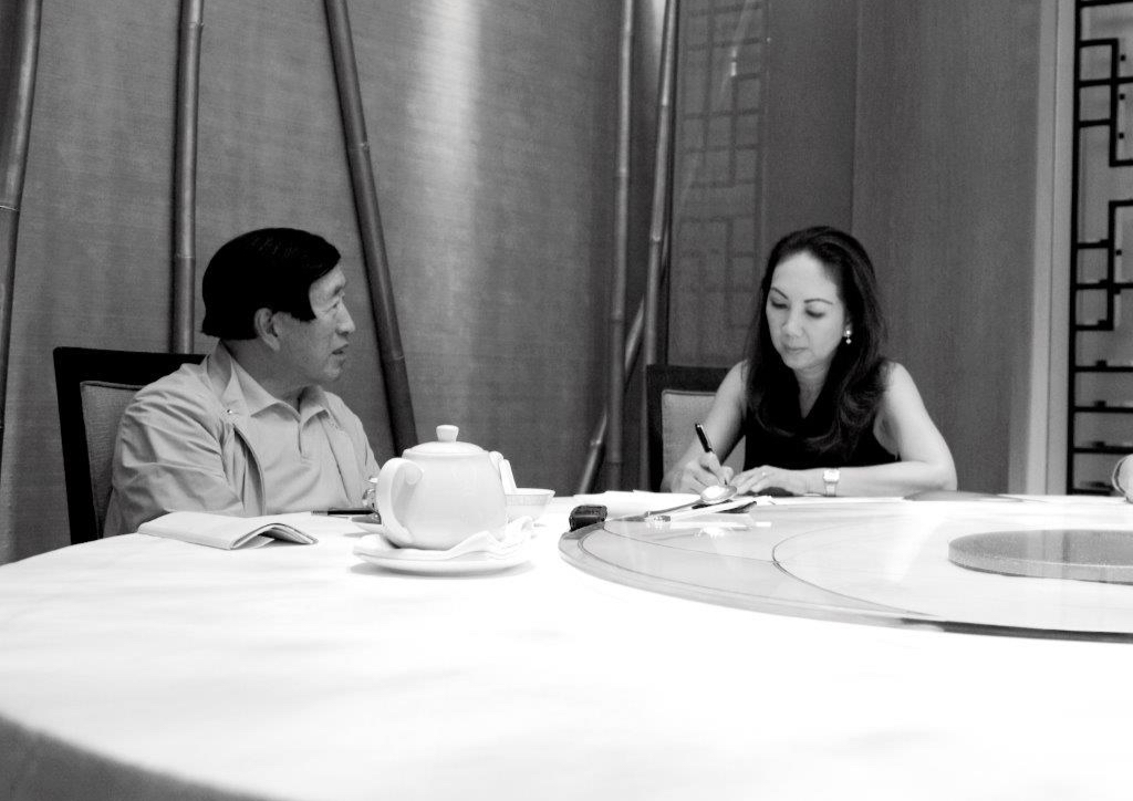 Dr. George S. K. Ty with Anna Sobrepeña (Photograph by Arlu Gomez)