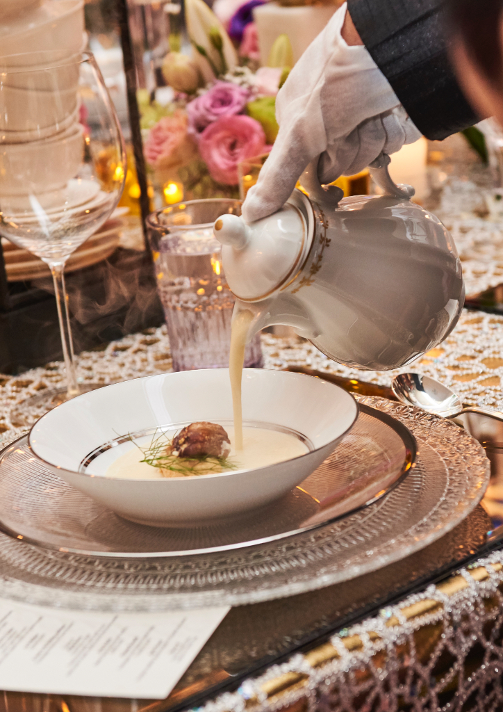 Guests described the food at Benjie Yap's birthday as spectacular (Photograph by Hub Pacheco)