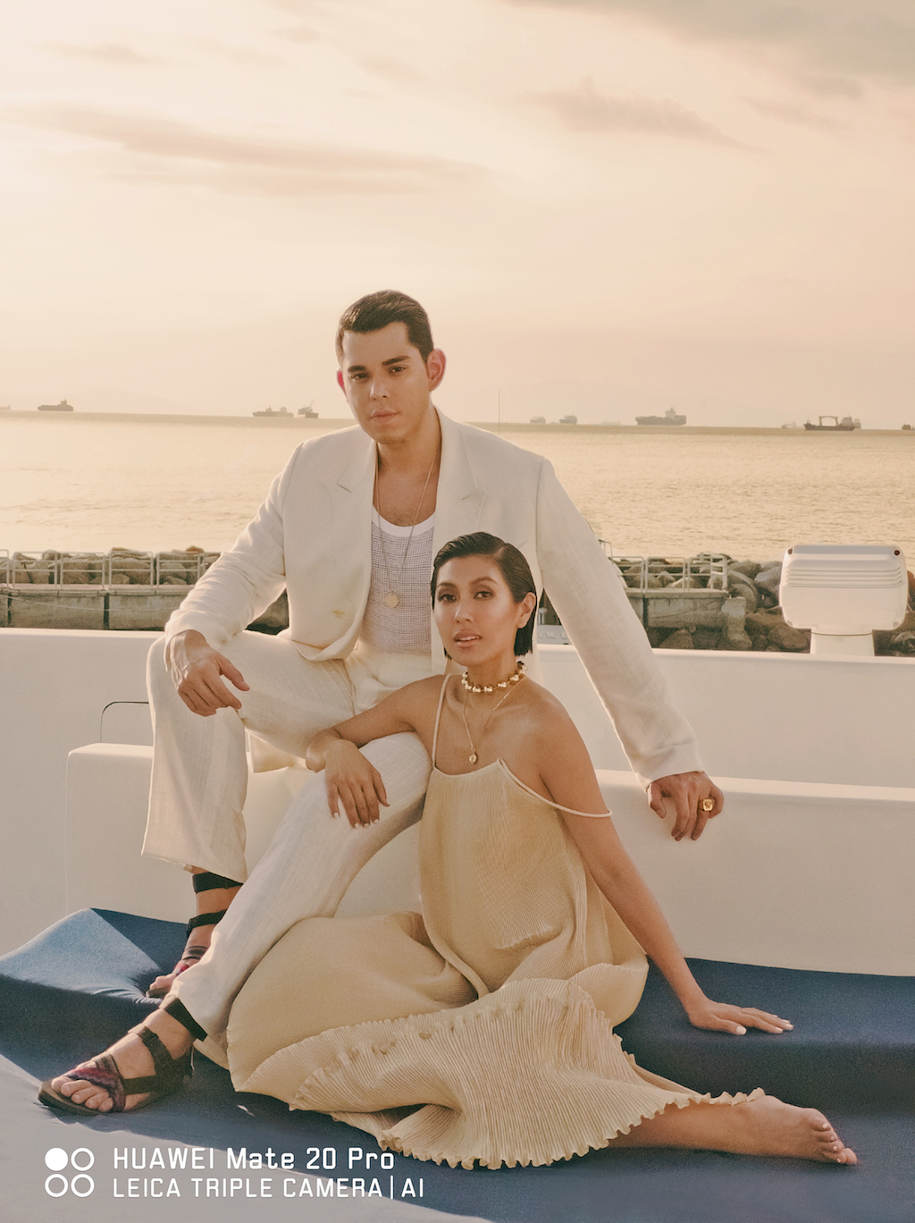 Mond Gutierrez and Liz Uy for Lifestyle Asia, November 2018 Issue (Photograph by Charisma Lico, shot with a Huawei Mate 20 Pro)