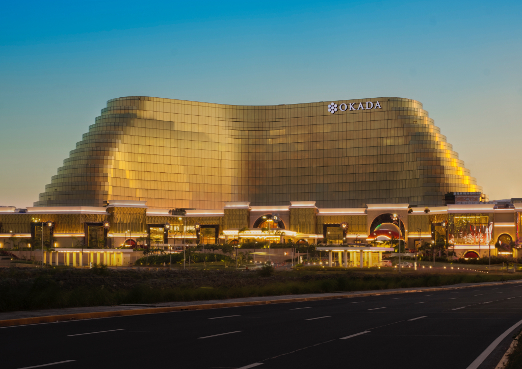 Okada Manila located at the famous entertainment city