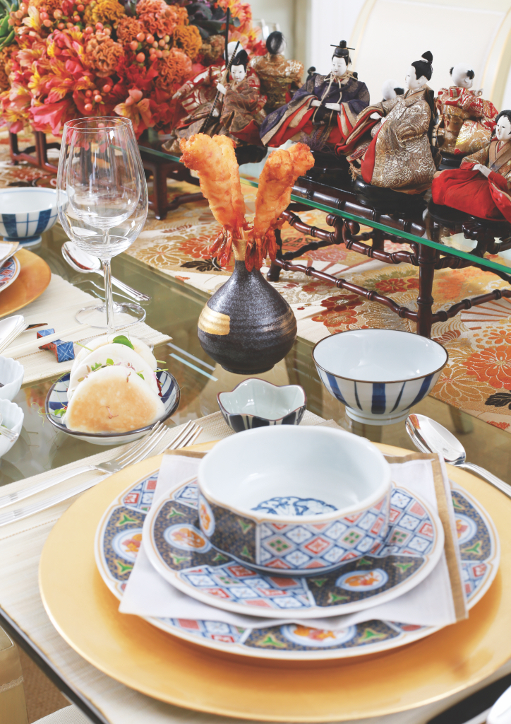 The host served Japanese street food with a European twist (Photograph by Reau Guttierez)