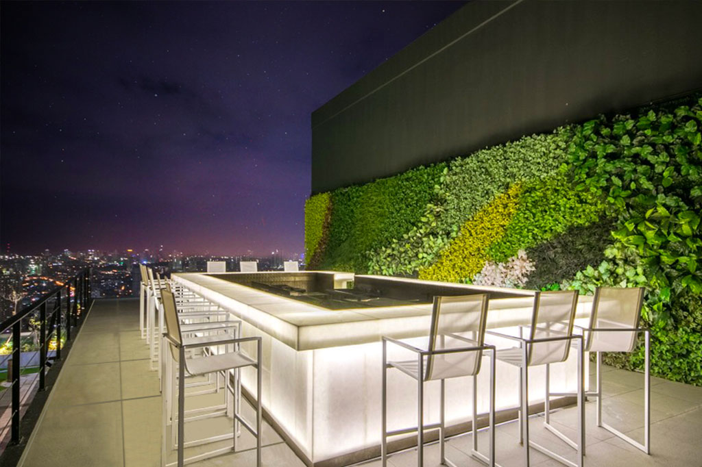 The Antidote jellyfish rooftop bar