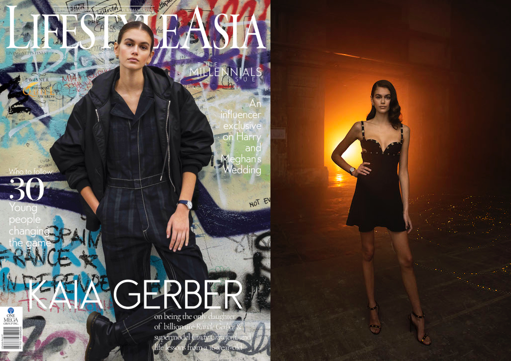 LIFESTYLE ASIA JULY 2018 - Kaia Gerber (Photograph courtesy of OMEGA)