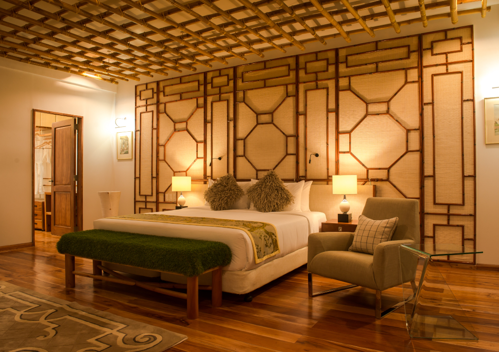 Local materails were sourced to create custom pieces for villas, adding a distinct Filipino touch