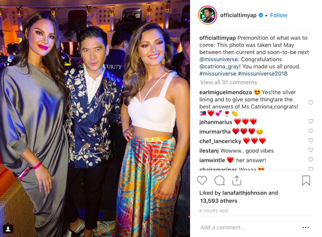 Photograph courtesy of Tim Yap's Instagram @officialtimyap