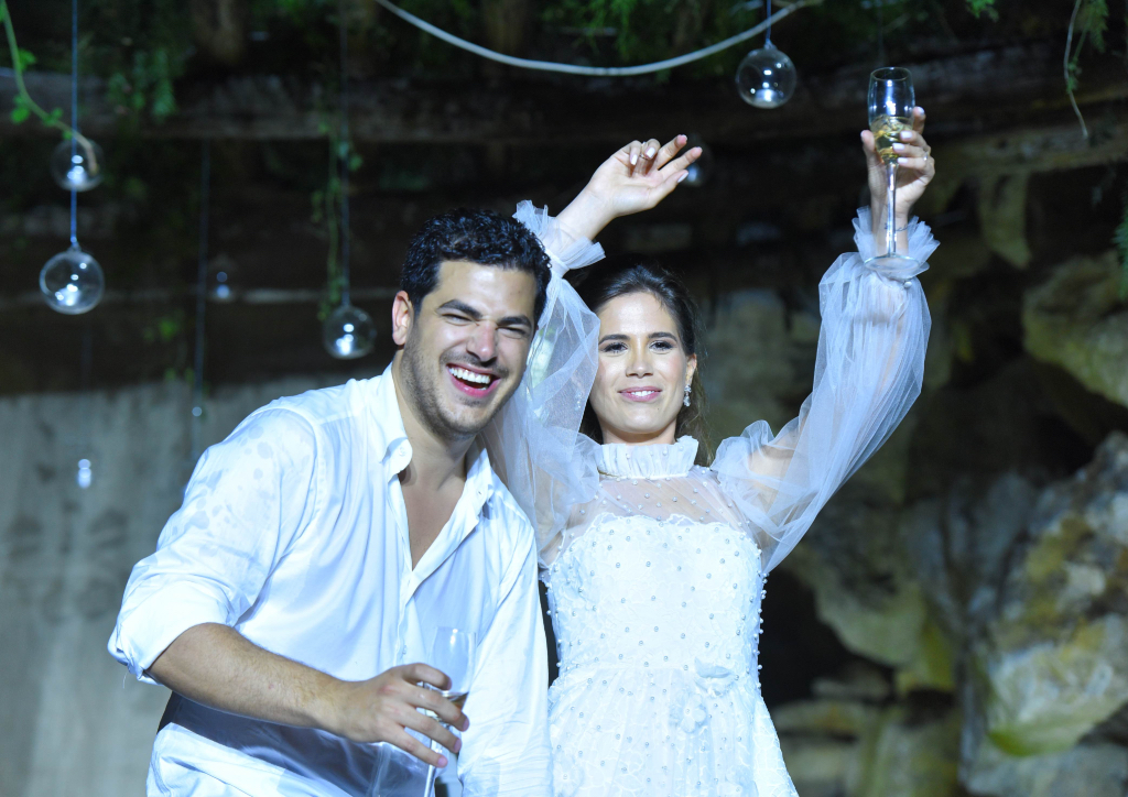 The party lasted till morning the night Rida Azar and Maja Assad celebrated their wedding (Photograph by Bright Light)