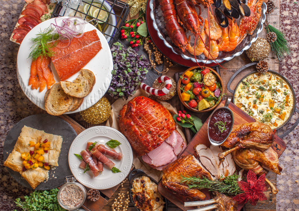 Festive offerings at Shangri-La at Fort's High Street Cafe is abundant and mouthwatering