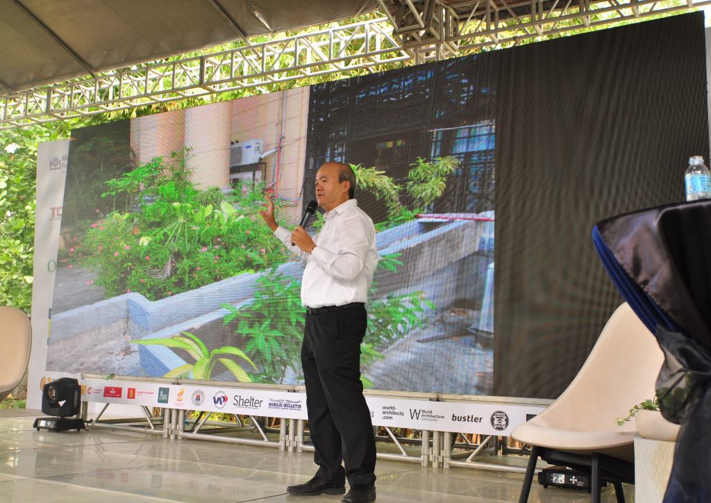 Dominic Galicia at the Anthology Architecture and Design Festival