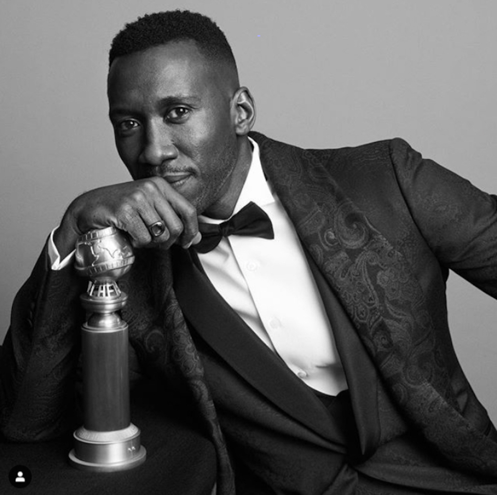 Mahershala Ali (Photograph courtesy of The Golden Globe's Instagram account @goldenglobes)