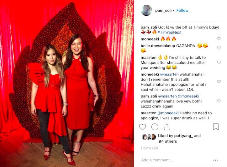 Guests at Tim Yap Birthday Party