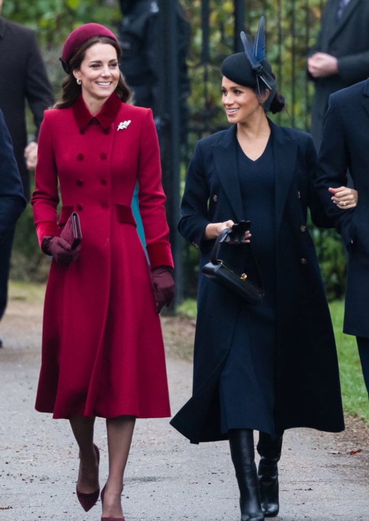 Kate Middleton and Meghan Markle (Photograph courtesy of Popsugar.com)
