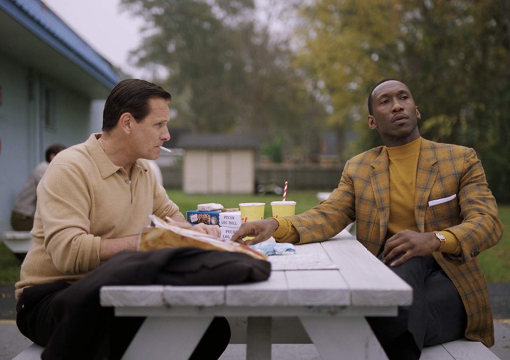Viggo Mortensen and Mahershala Ali in Green Book (2018)