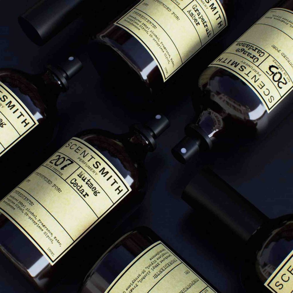 Scentsmith Perfumery various perfume bottles