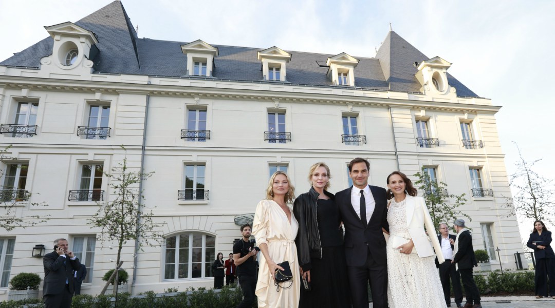 Kate Moss, Uma Thurman, Roger Federer, and Natalie Portman