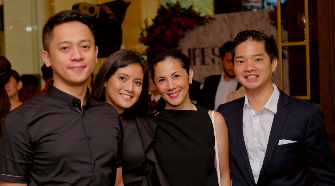 Erwin Genuino, Camille Villar, Isabel Koa, and Justin Koa