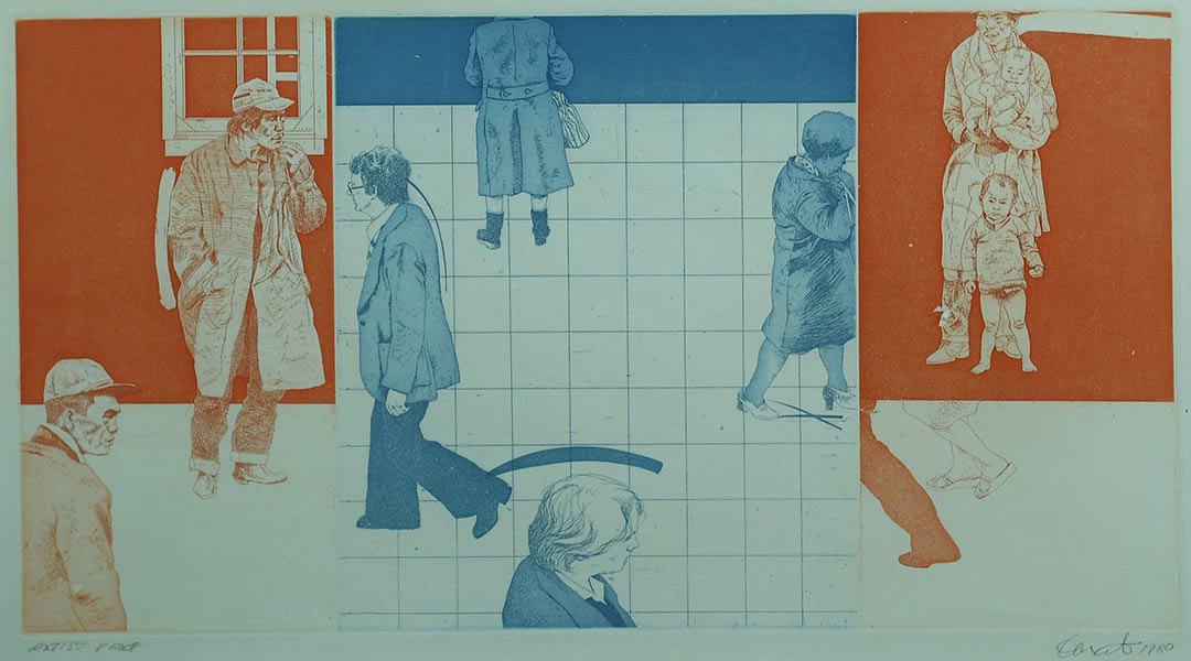 Bencab, Untitled (London Series) (1942)