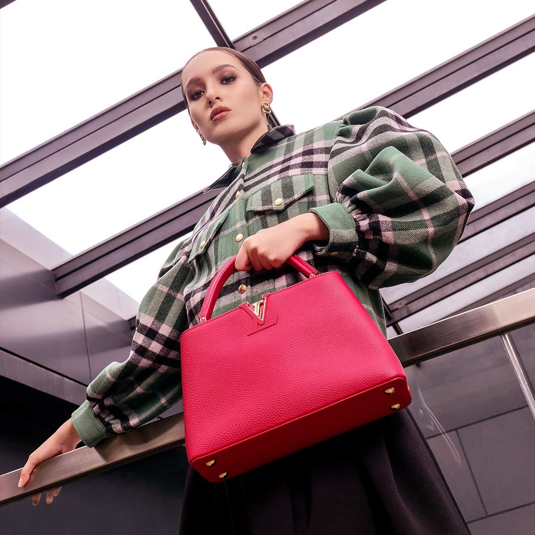 Louis Vuitton Capucines bag