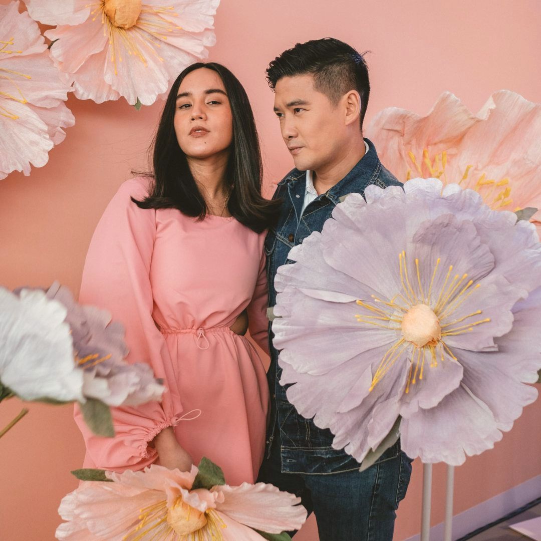 Juliana Gomez and Tim Yap at Jo Malone London Poppy & Barely launch in Manila