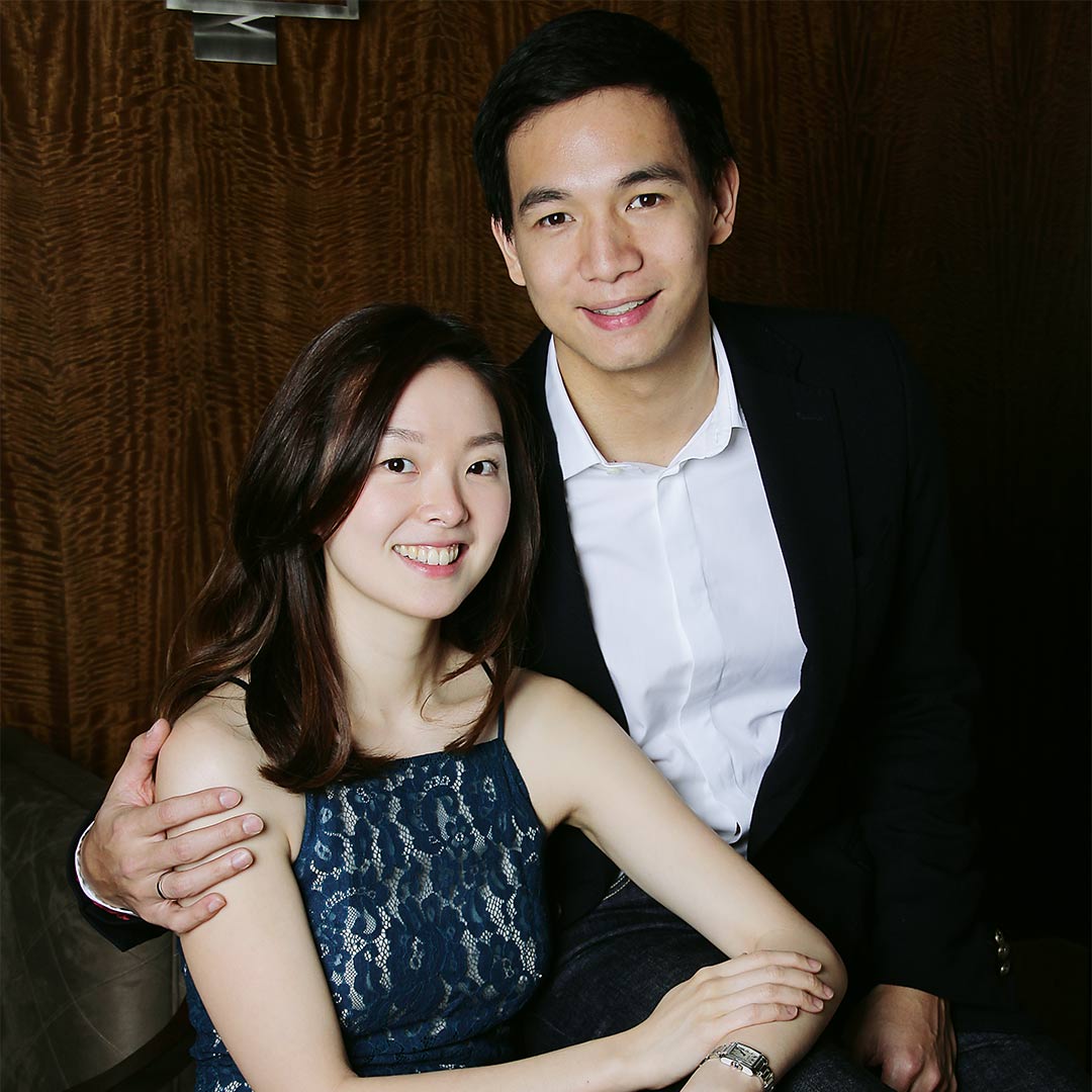 Chris Tiu and Clarisse Tiu