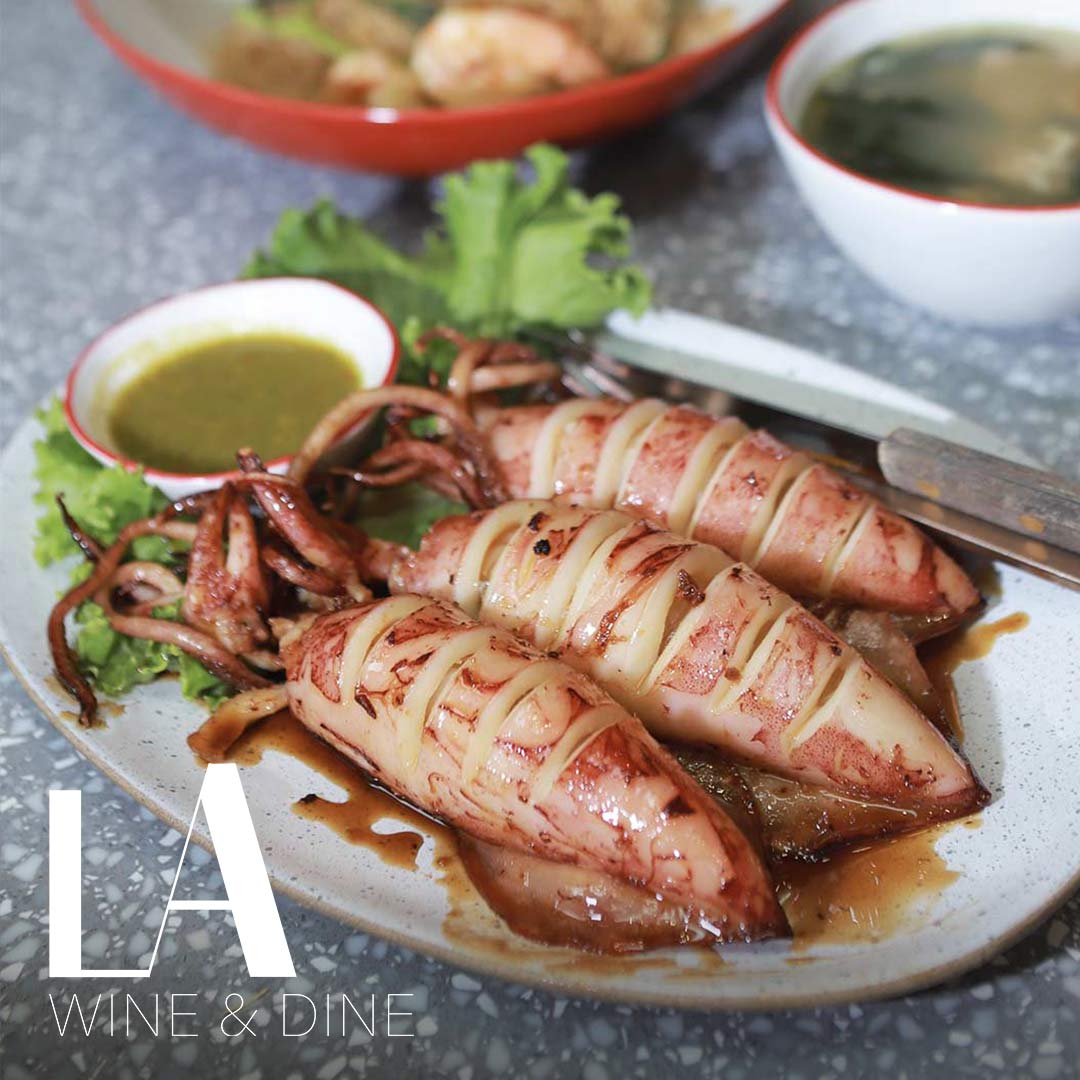 Lay Lao restaurant Muk Kai Lay Lao deep fried squid