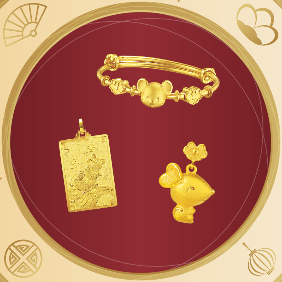 Chow Tai Fook Golden Rat Fortune collection 2020