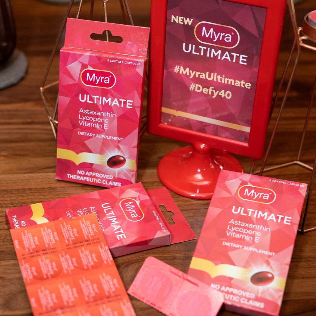 Myra Ultimate is available per capsule, in box of 8s, and in box of 30s