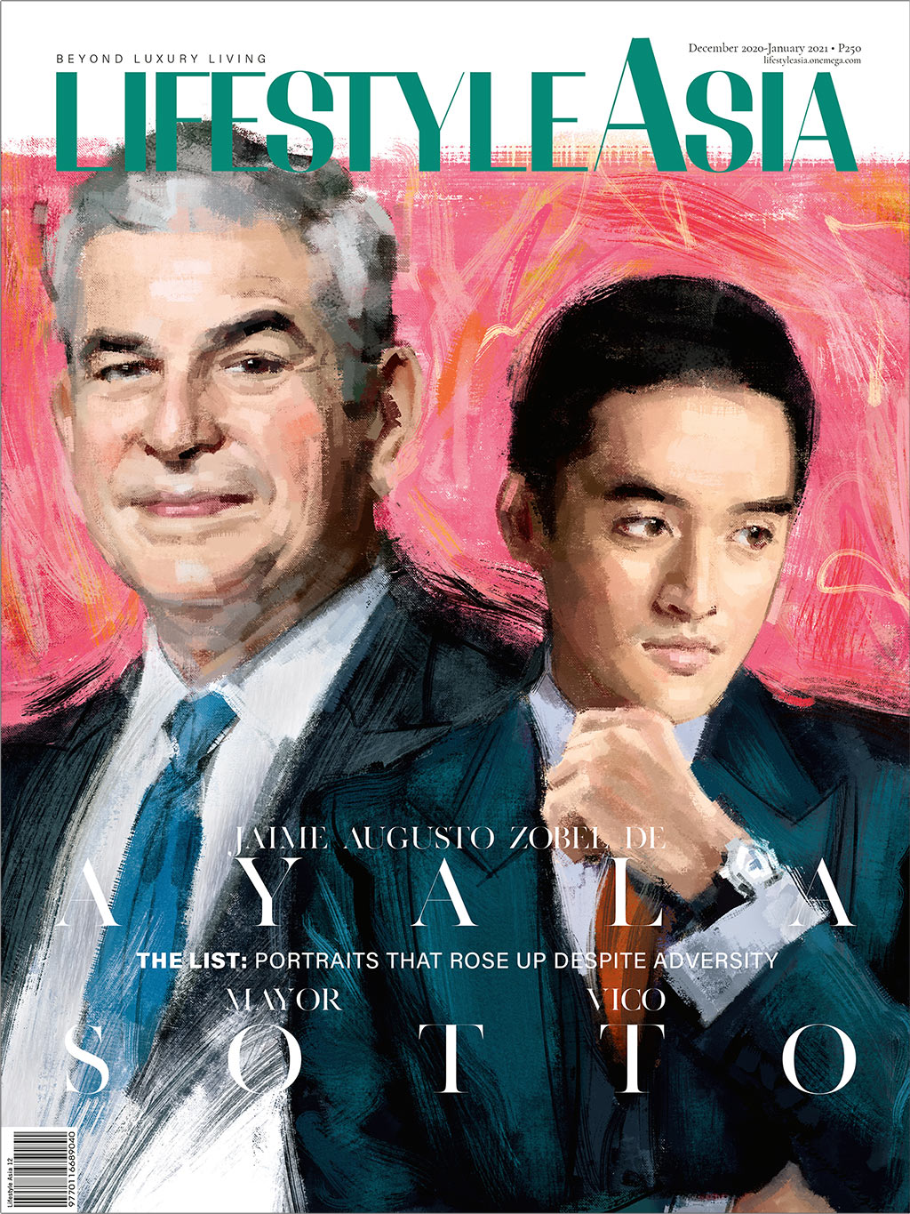 Mayor Vico Sotto and Jaime Zobel de Ayala