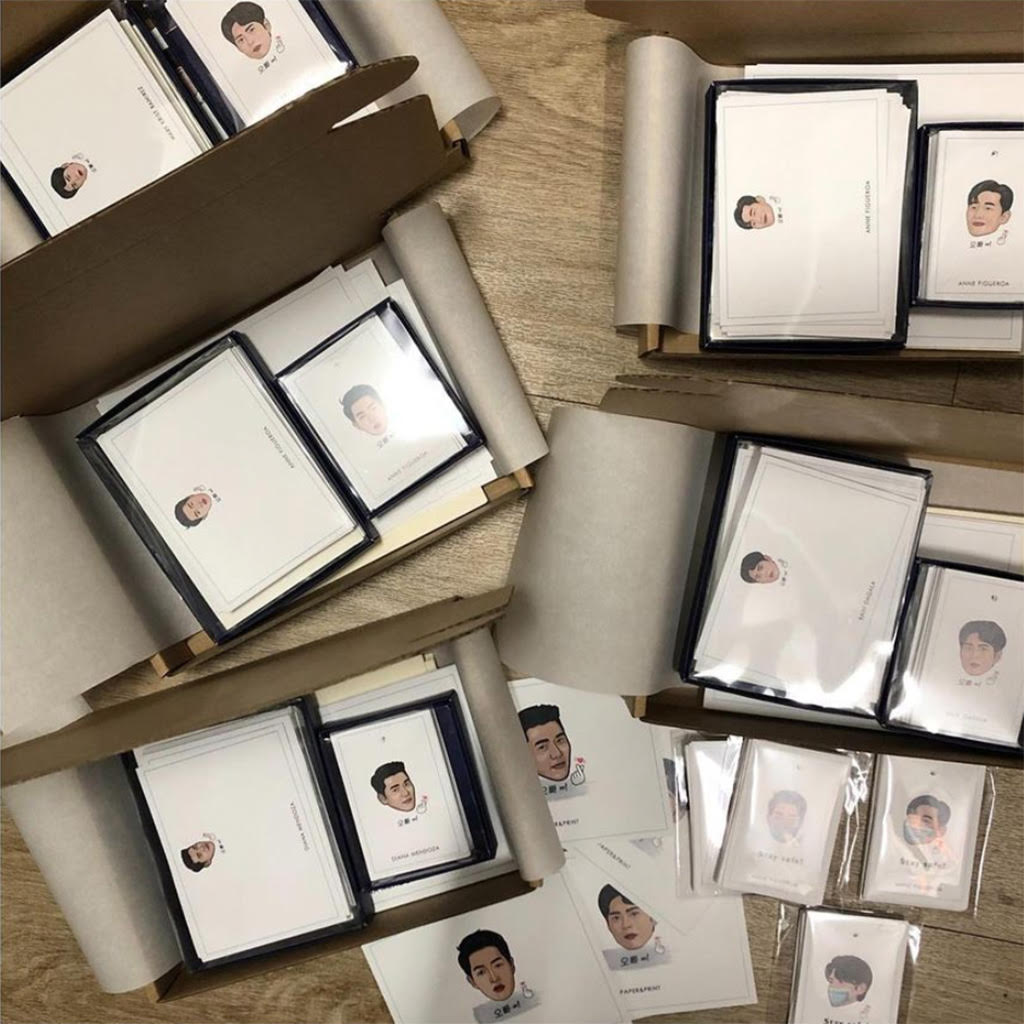 The Kdrama line from Paper & Prints by Unico features beloved actors like Hyun Bin, Park Seo-joon and Lee Min-ho