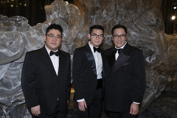 Richmond Velayo, Chris Nick, and Suki Salvador