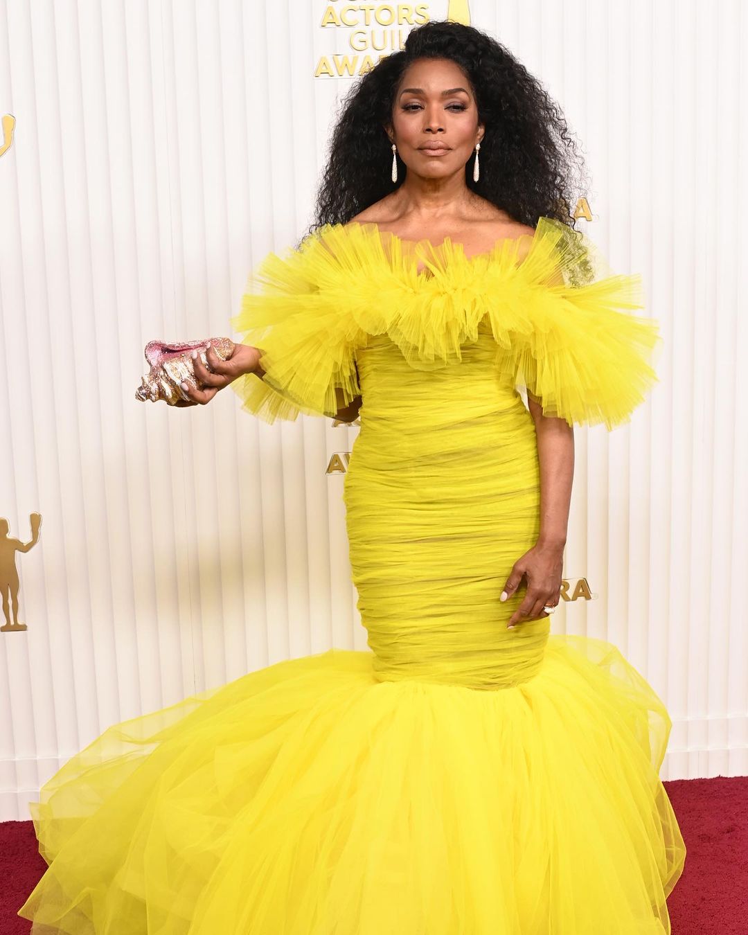 Angela Bassett in Giambatista Valli at Screen Actors Guild Awards (SAG) 2023