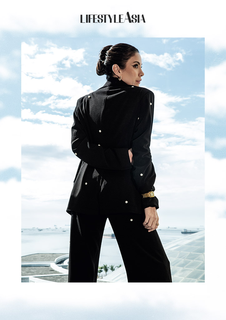 Amanda Griffin Jacob wearing Cheetah Rivera and Cartier by Lifestyle Asia