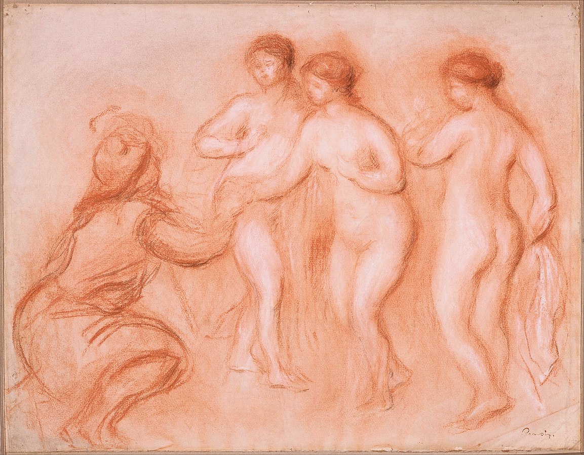 The Judgement of Paris by Pierre Auguste Renoir