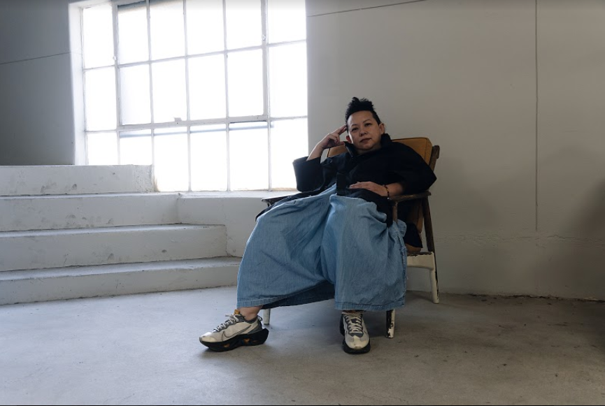 Designer and Emmy Award-winning television producer Rita Nazareno at the TheKounsil Workshop in Los Angeles