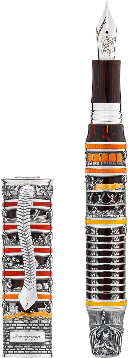 Montegrappa Dante Alighieri Inferno fountain pen